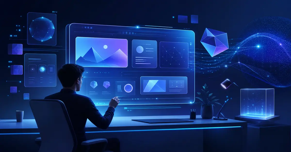 AI és webdesign 2026: Hogyan változtatja meg a mesterséges intelligencia a weboldalkészítést? blog bejegyzés kiemelt képe