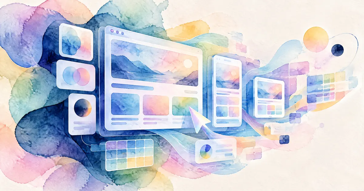 Webdesign trendek 2026-ban: 10 dizájnirányzat, ami meghatározza az évet blog bejegyzés kiemelt képe